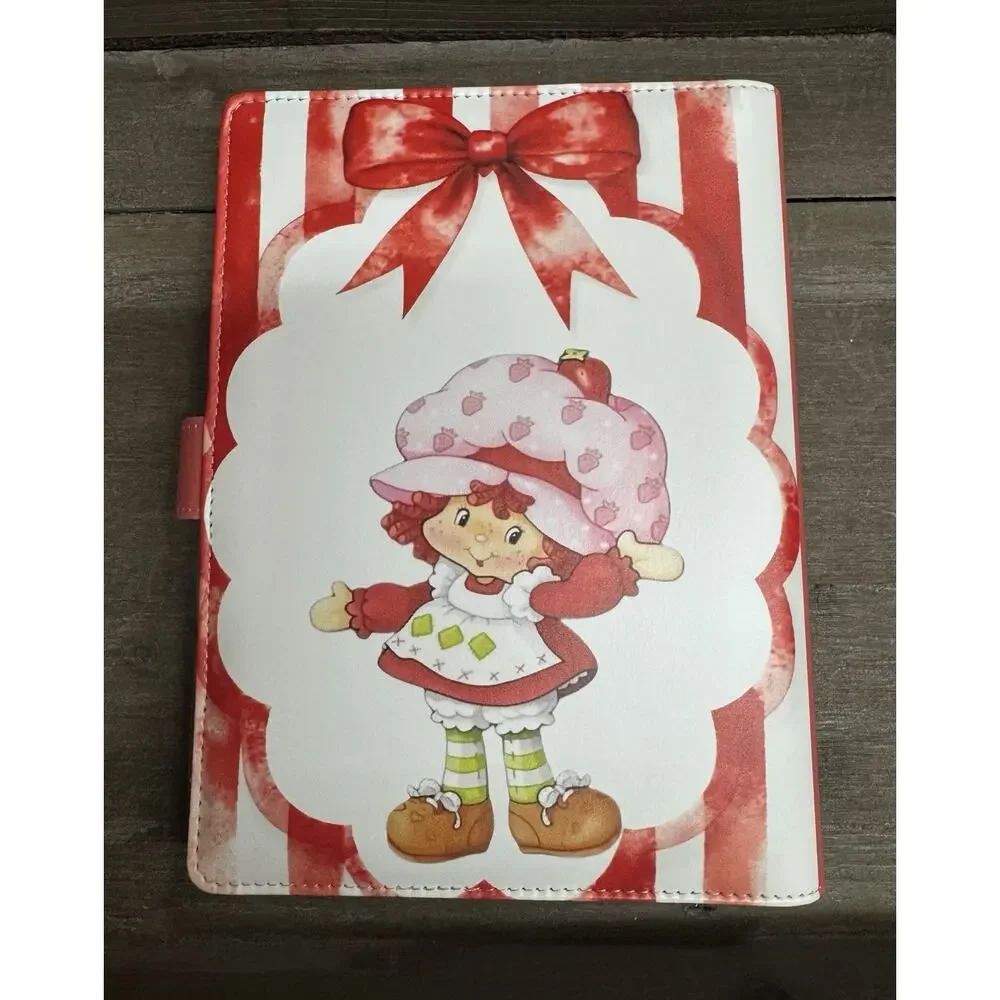 Strawberry Shortcake A5 Binder w/ matching paper & Acrylic Divider Bundle